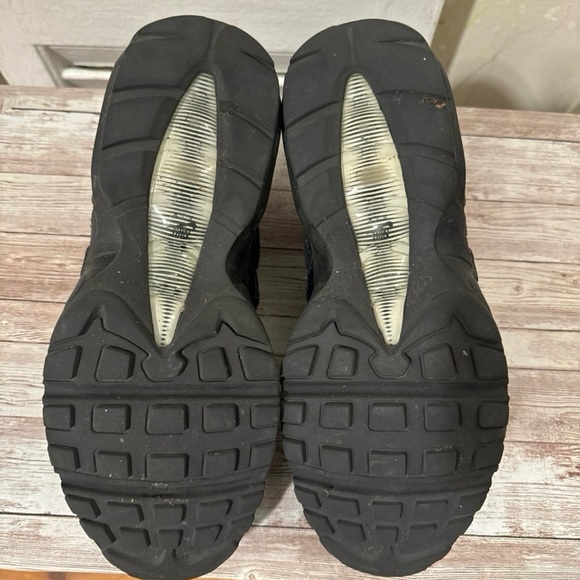 Nike air max 95 green black suede youth 6.5 womens 8 - Picture 5 of 6